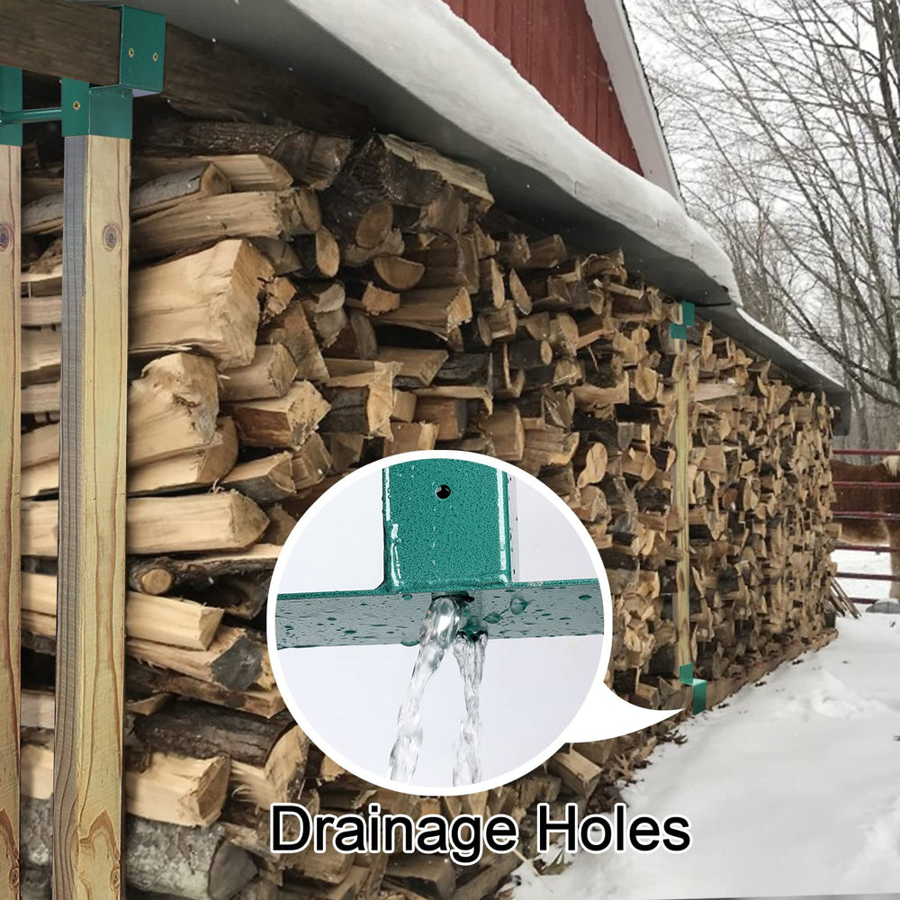 MOFEEZ drain hole detail showing water escape to help prevent wood rot