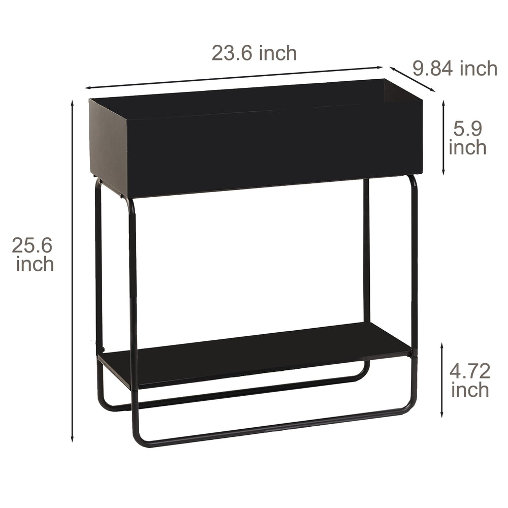 Mofesun lower shelf loaded with pots showing extra storage convenience