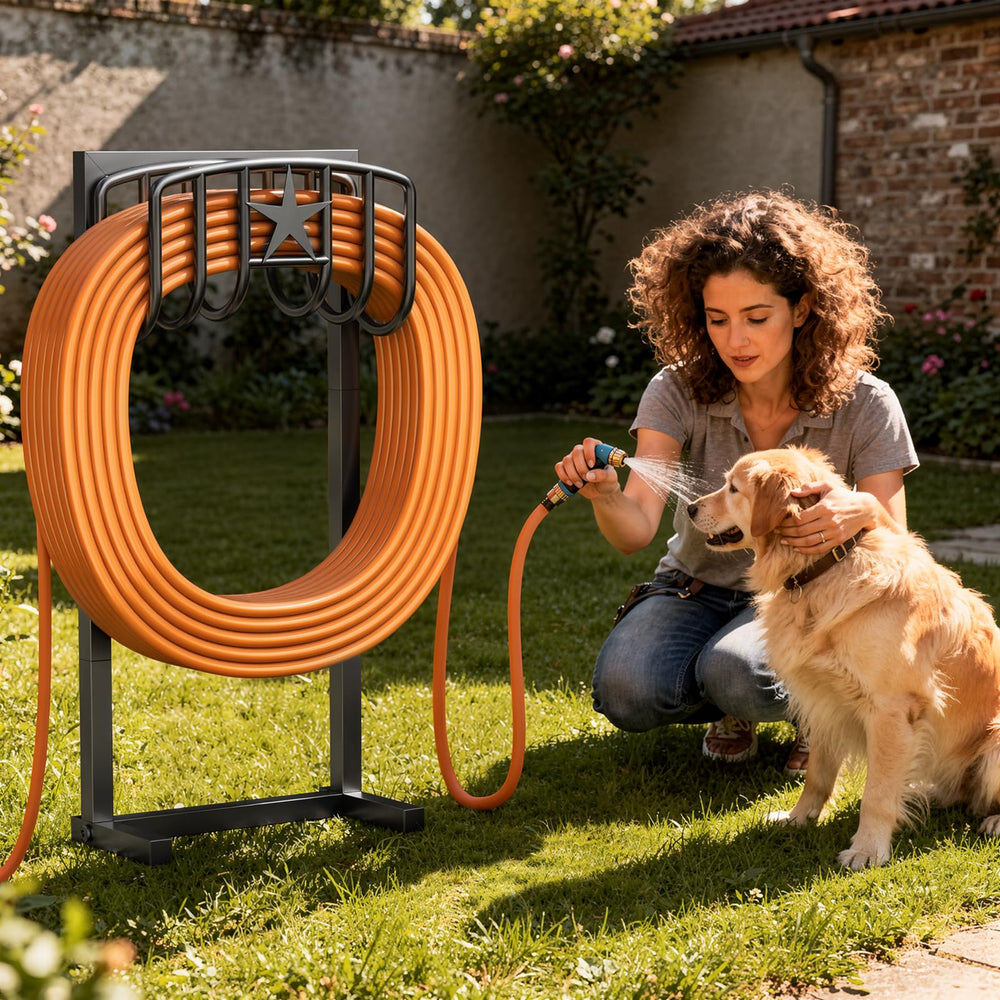 Mogaath placed in a garden setting keeping lawn tidy and accessible