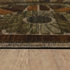 Mohawk Home mat in use on porch catching dirt and water to protect floors benefit