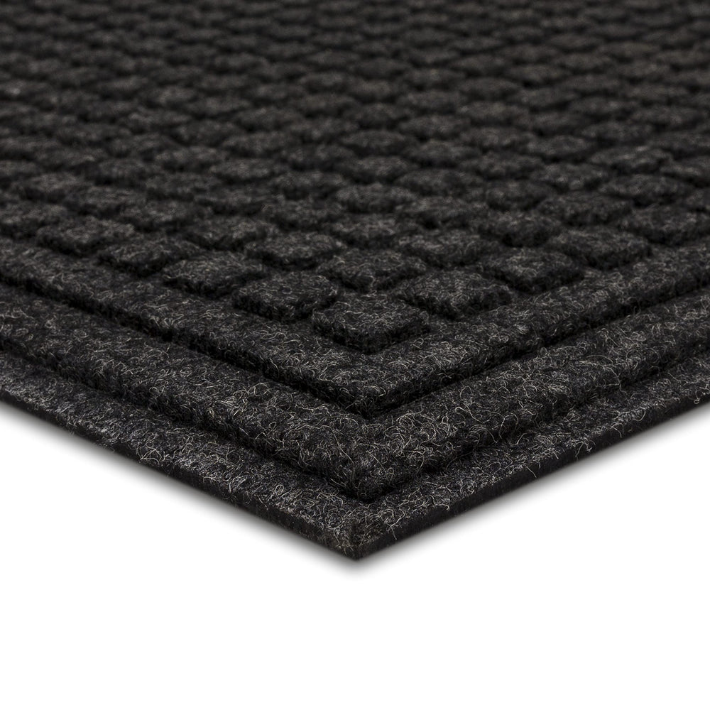 Mohawk Home lifestyle entryway setting showing durable mat enhancing curb appeal