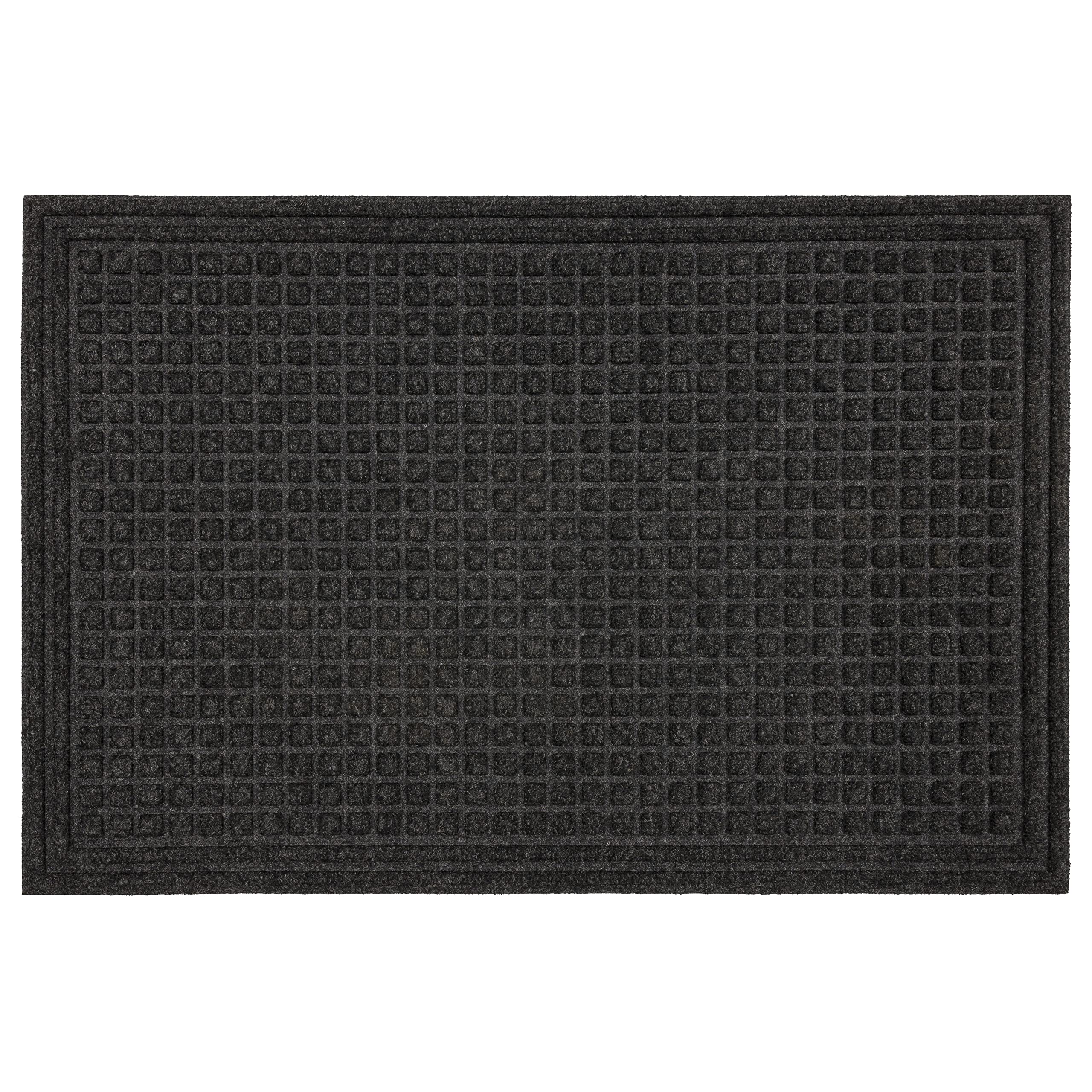 Mohawk Home recycled rubber backing detail showing non-slip grip and floor protection