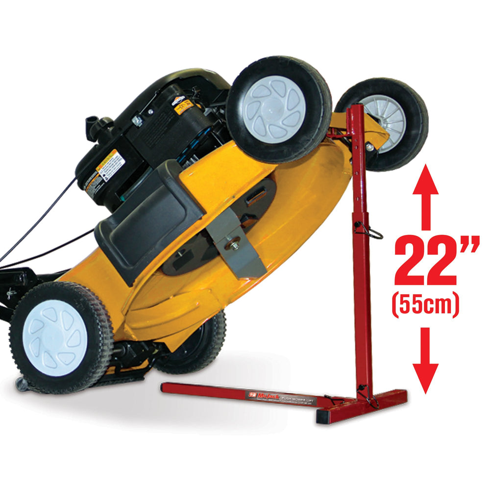 MoJack under-deck access demonstration enabling easy blade maintenance