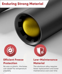 Mokeyder aluminum body detail showing durable weather-resistant construction