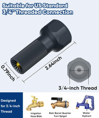 Mokeyder close-up of brass temperature sensor delivering precise automatic activation