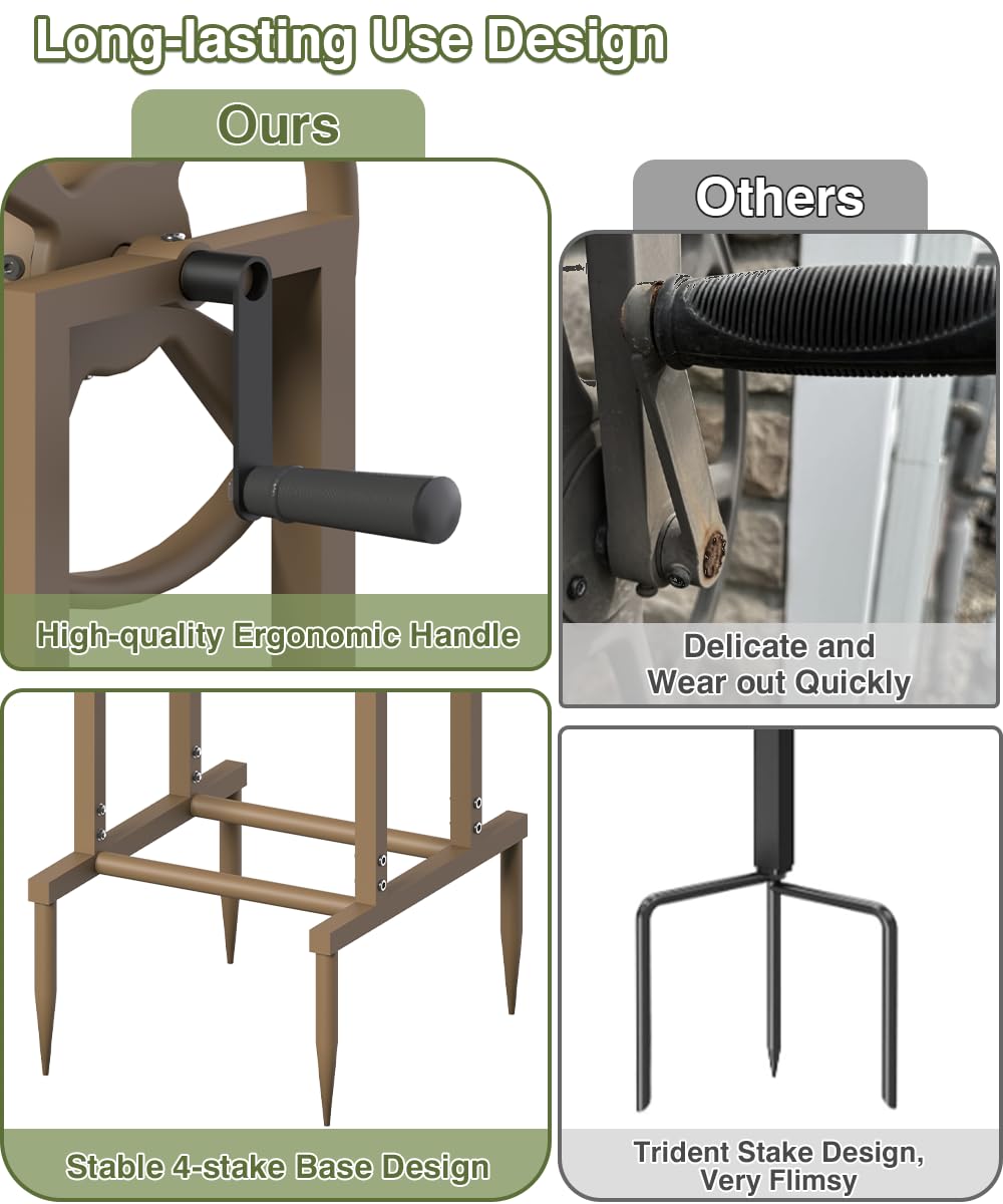 Mokeyder detached base stored indoors showing portability and compact storage benefit