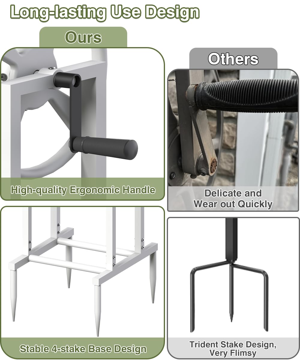 Mokeyder height comparison near chair showing compact footprint and space savings