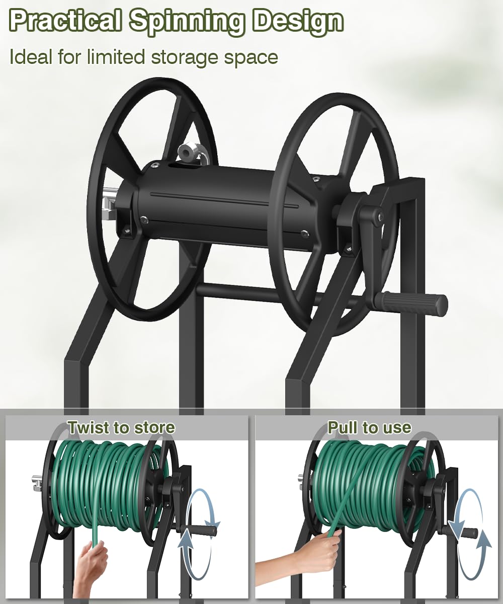 Mokeyder size scale in yard showing compact footprint and space-saving benefit