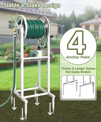 Mokeyder top handle and drum detail with ergonomic grip for easier winding