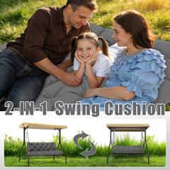 Mokoey reinforced corner ties detail preventing slipping on swing frames
