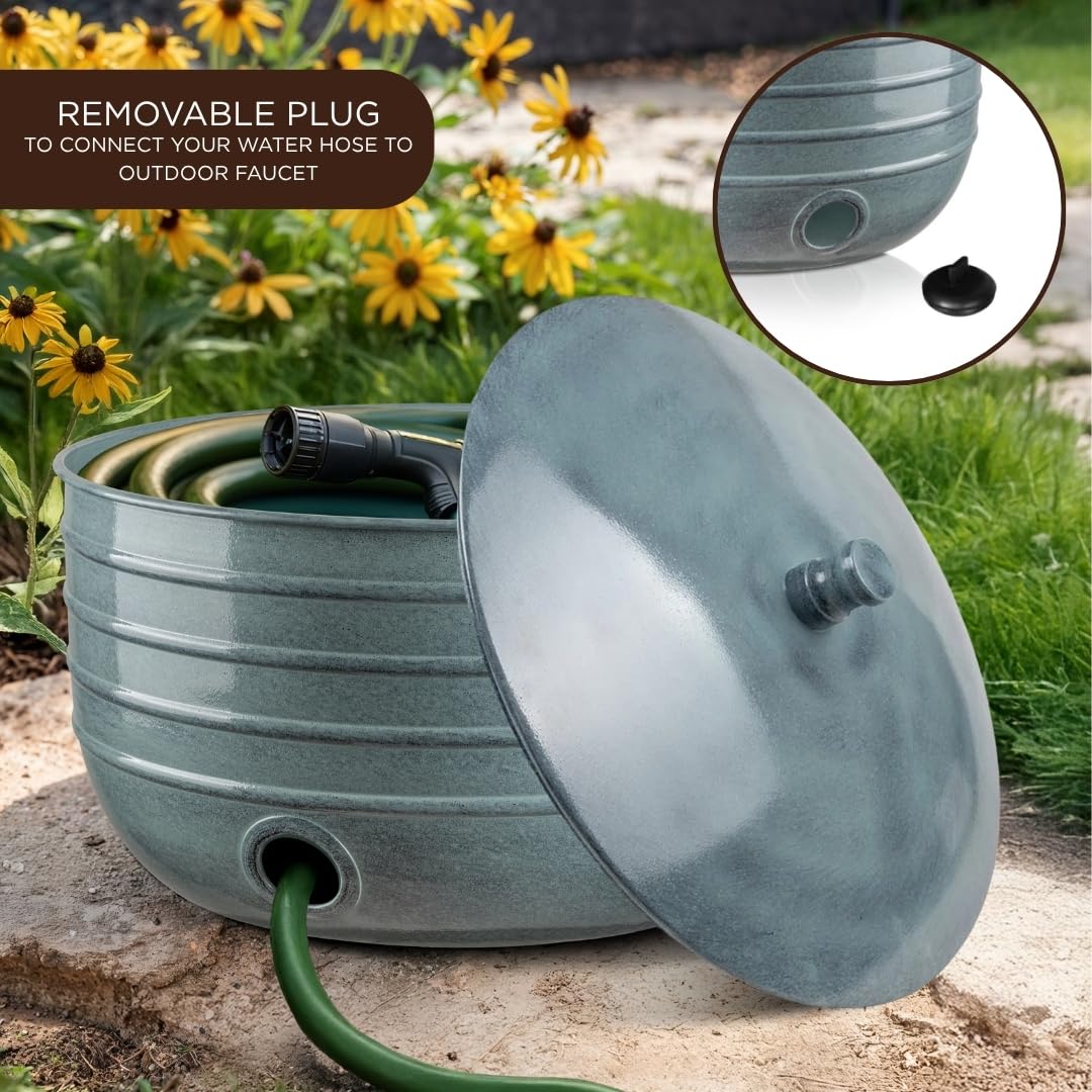 Monarch Abode interior center post visible for tangle-free coiling