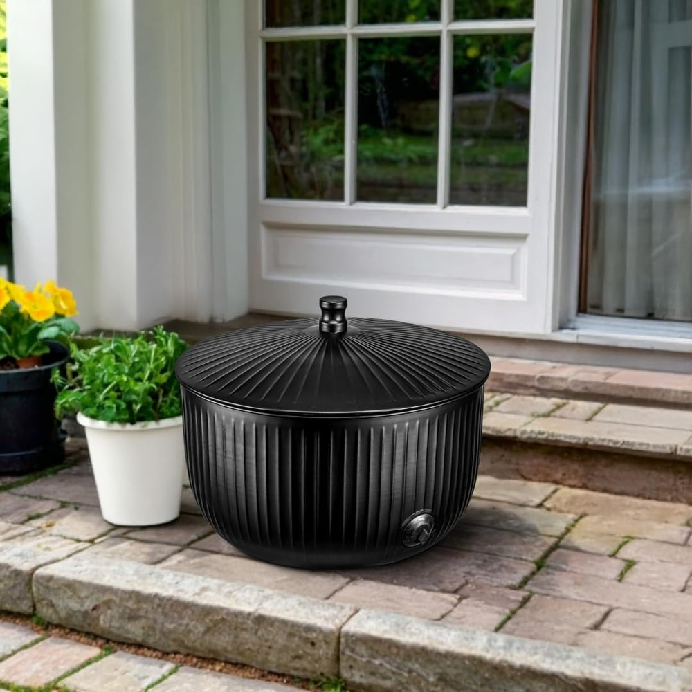 Monarch Abode ridge embossed metal detail highlights durable finish