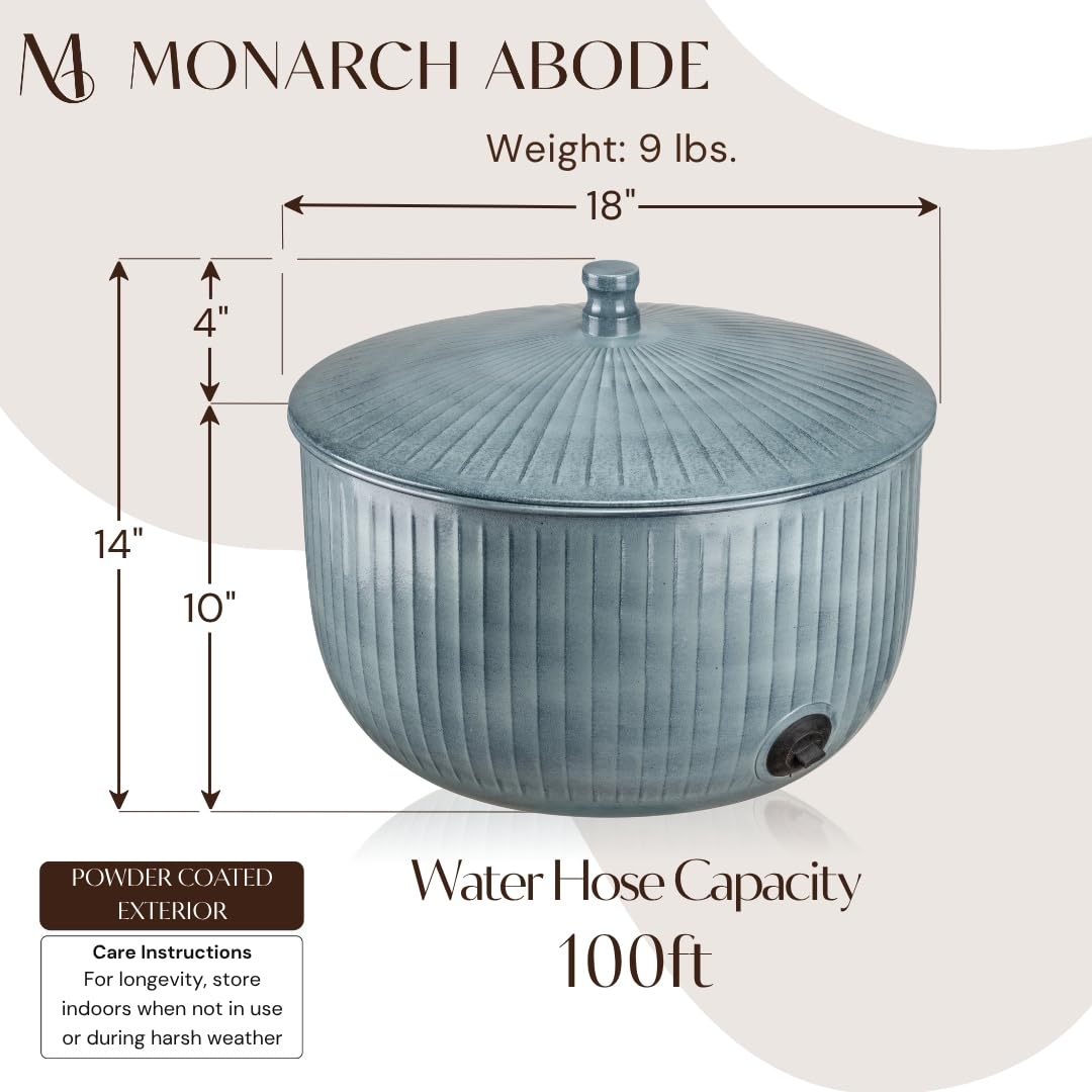 Monarch Abode ridge-embossed metal texture highlighting durable, weather-resistant finish