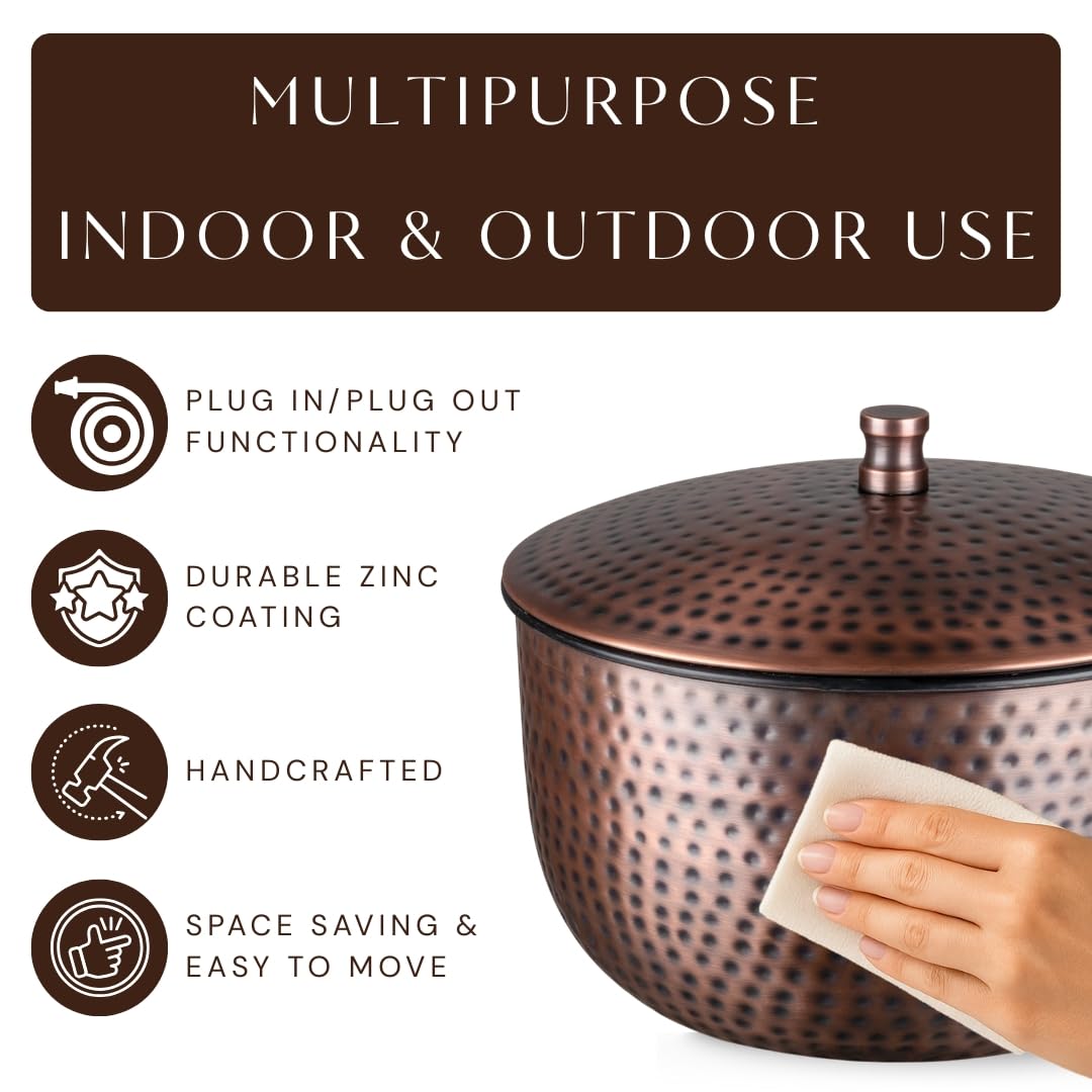 Monarch Abode next to watering can for size scale and portable convenience