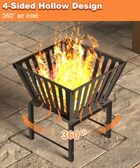 Mondazie assembled side profile emphasizing sturdy steel and elevated legs for stability