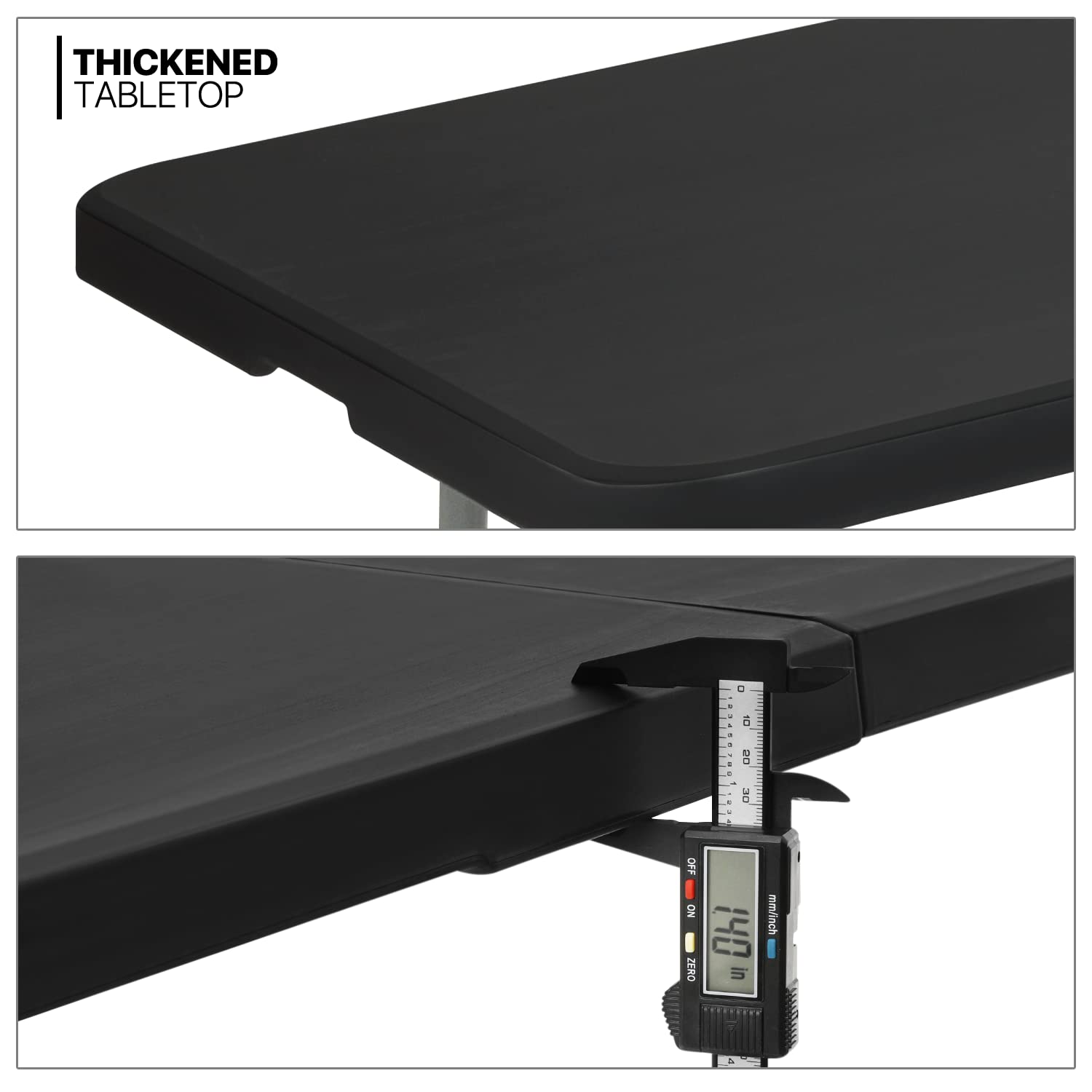 MoNiBloom rounded corner of tabletop reducing impact risk for family safety
