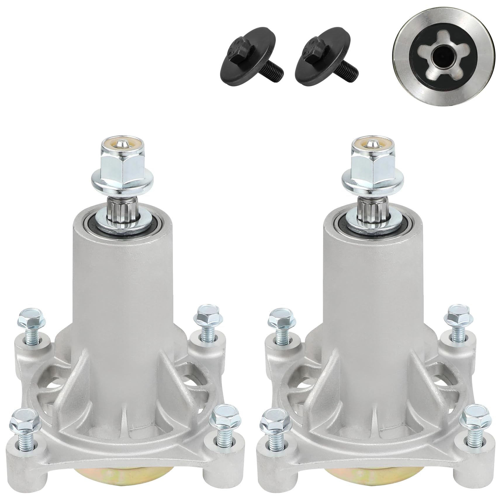 MONKEMON front view of spindle assembly showing fit and finish benefits