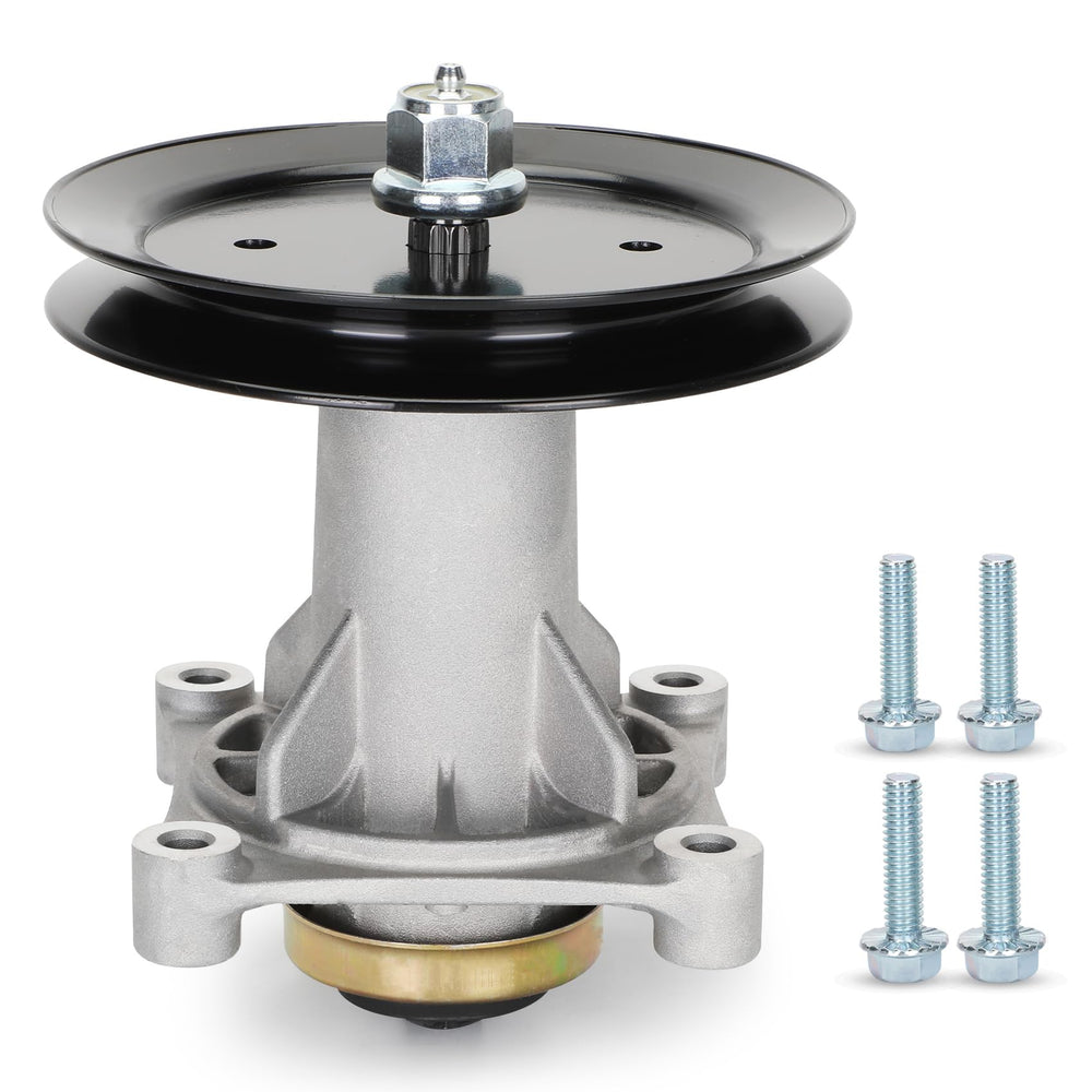 MONKEMON spindle front assembly showing robust housing and easy replacement benefit