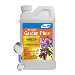 Monterey Garden Phos front label showing product name and usage benefits