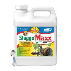 Monterey Sluggo Maxx front packaging showing product benefits and size