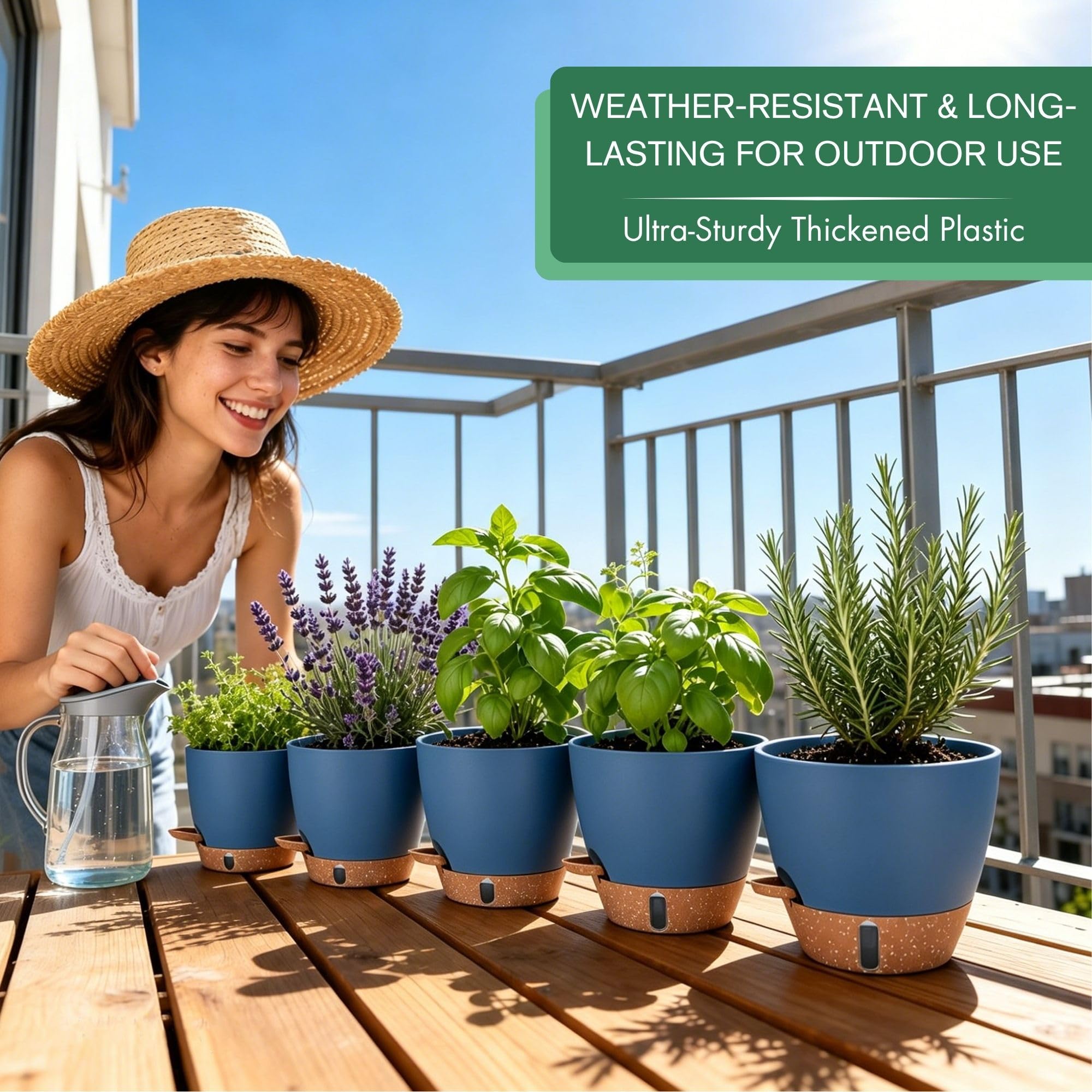 montresor textured pp plastic detail demonstrating weather-resistant durability