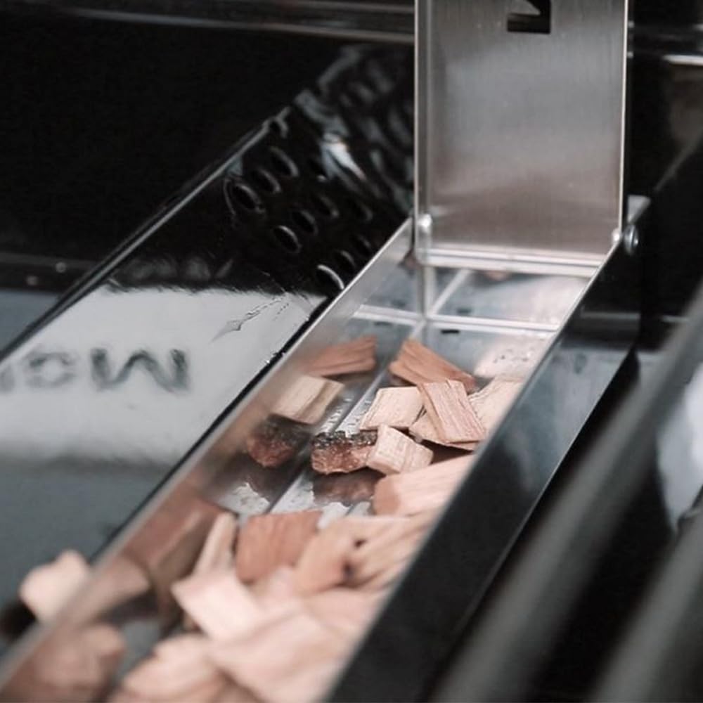 Monument Grills close-up stainless finish demonstrating corrosion resistance and durability