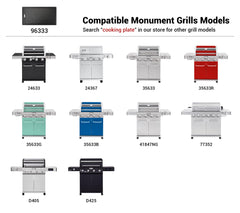 Monument Grills reverse textured surface highlighting sear-ready finish and heat retention