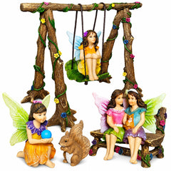 Mood Lab front packaging showing the six-piece fairy garden set, ready to gift
