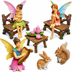 Mood Lab front packaging showing 12-piece miniature fairy set, durable and gift-ready