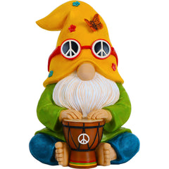 Mood Lab front view showing colorful hippie gnome adding charm