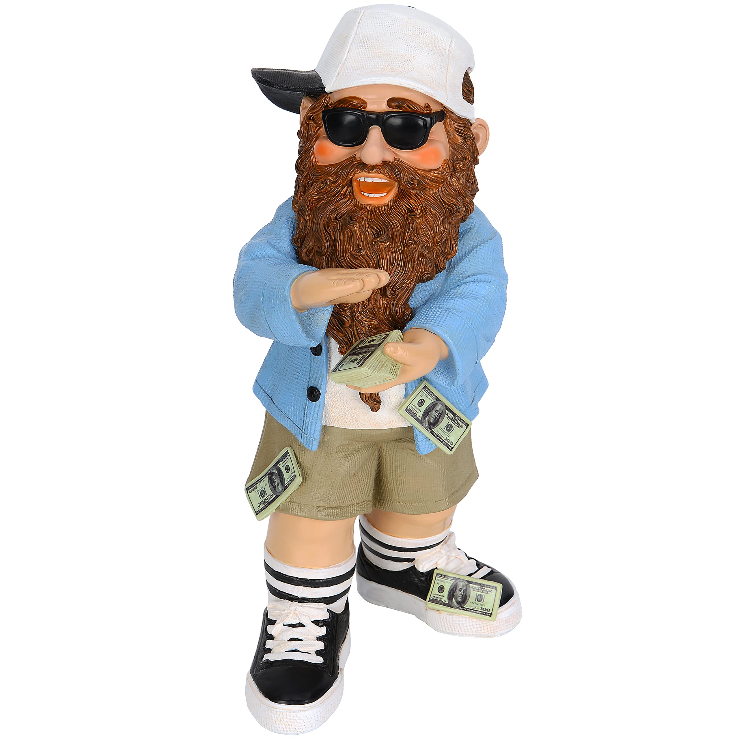 Mood Lab gnome front view showing decorative detail and curb appeal
