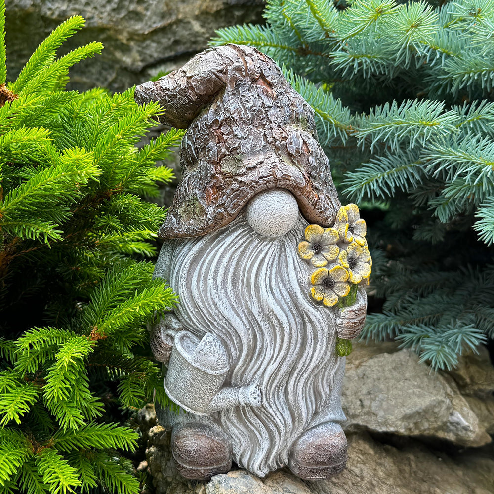 Mood Lab gnome hand-painted finish highlighting durable color protection