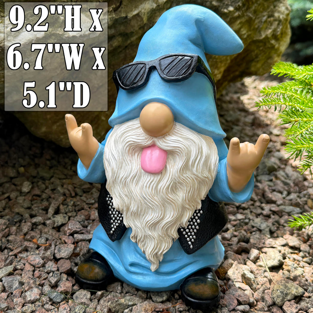 Mood Lab gnome resin texture closeup showing durable weather-resistant finish