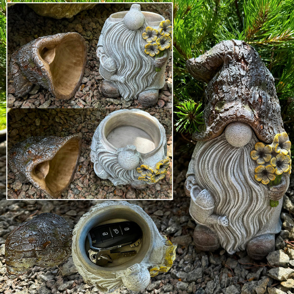 Mood Lab gnome texture closeup showing resin durability and detail