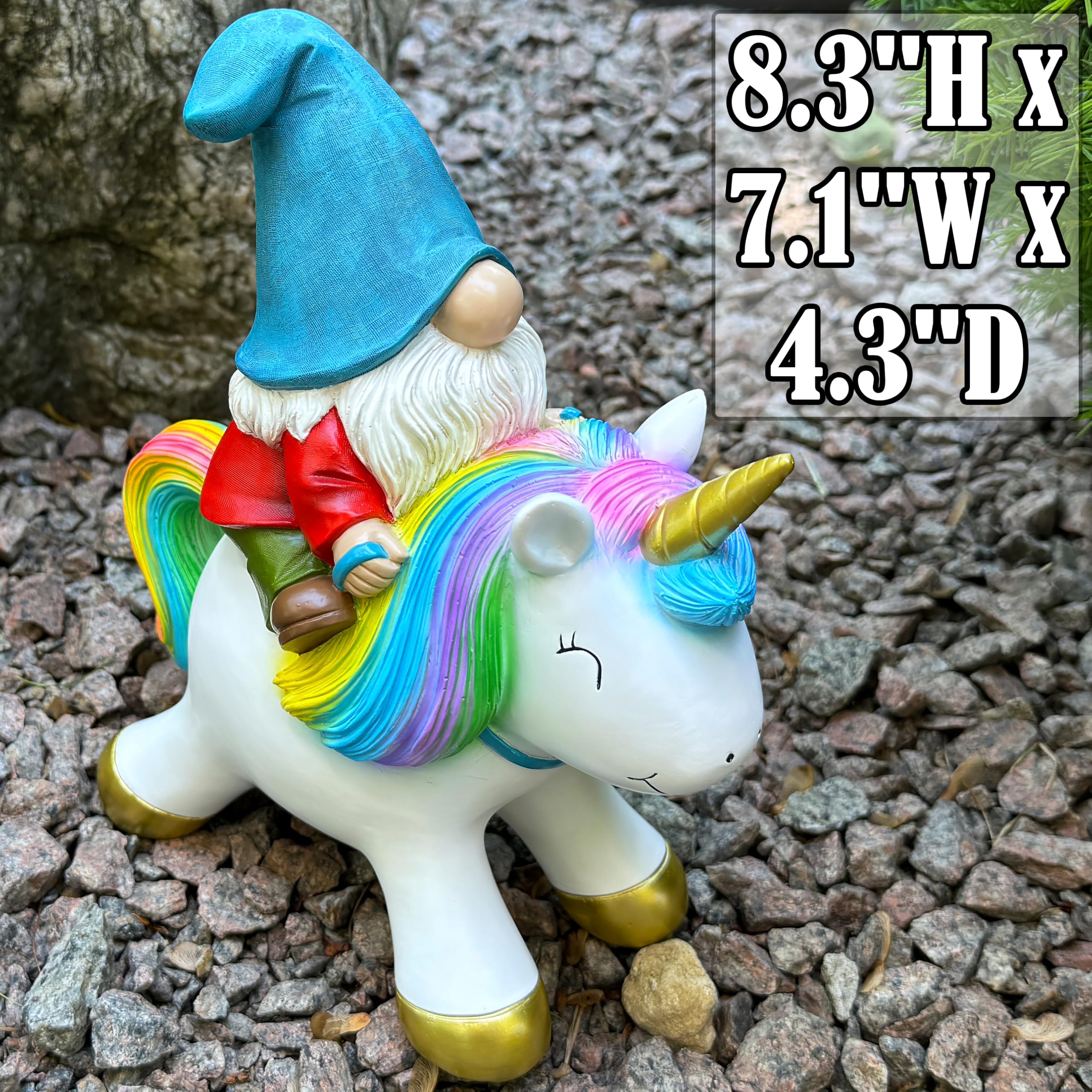 Mood Lab side profile highlights gnome and unicorn silhouette and balance
