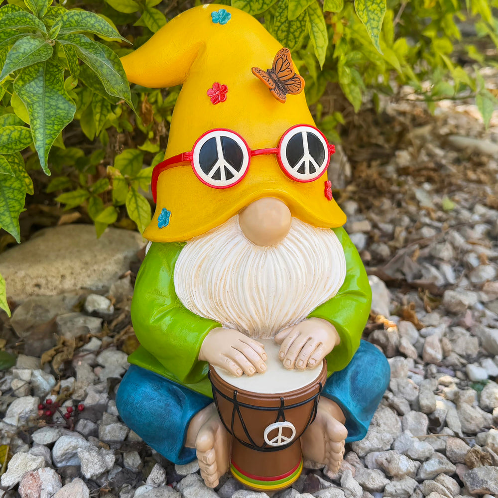 Mood Lab on porch step adding whimsical curb appeal