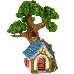 Mood Lab tree house front view showing charming focal detail and instant charm