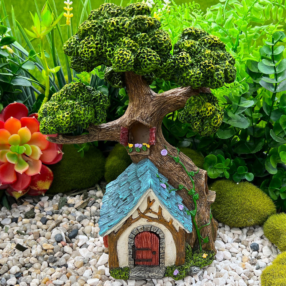 Mood Lab tree house on sheltered porch demonstrating outdoor-ready finish