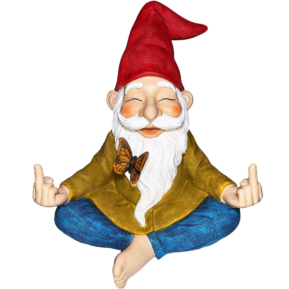 Mood Lab gnome label and UV coating closeup showing durable finish benefit