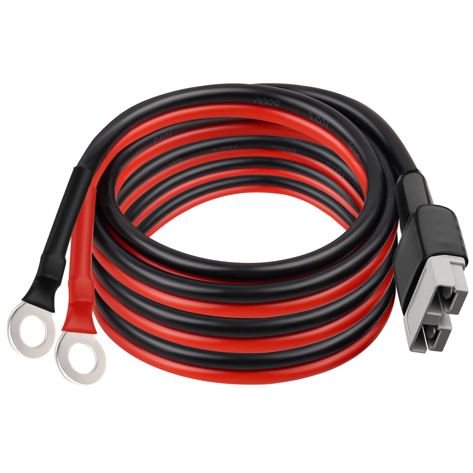 MOOKEERF front view of Anderson 50A connector showing secure fit and durable housing