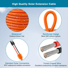 MOOKEERF sealed connector with IP68 protection to keep contacts dry and corrosion-free