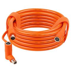 MOOKEERF front connector view showing secure DC7909 plug and reliable contact