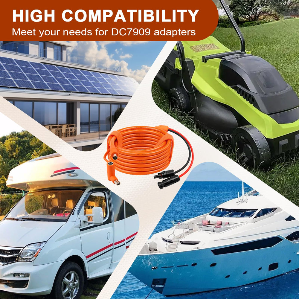 MOOKEERF campsite scene with solar panel and power station showing portable charging