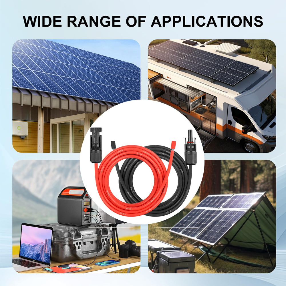 MOOKEERF rooftop solar setup showing weatherproof connections and neat runs