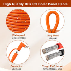 MOOKEERF DC7909 to DC8020 adapter close-up enabling Jackery compatibility