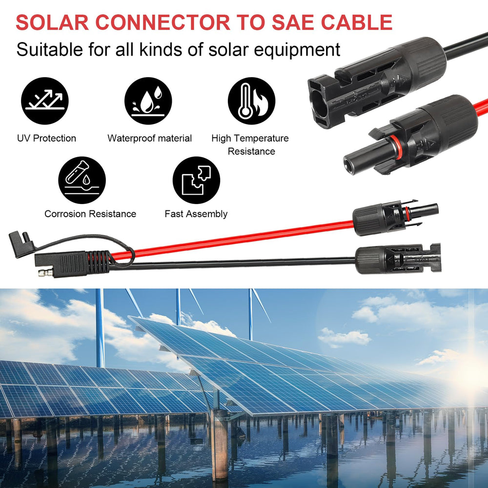 MOOKEERF SAE plug detail illustrating robust contacts for reliable power transfer