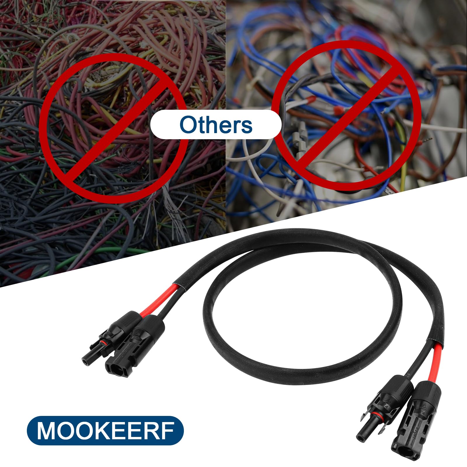 MOOKEERF flame‑retardant sleeving texture resisting abrasion and heat