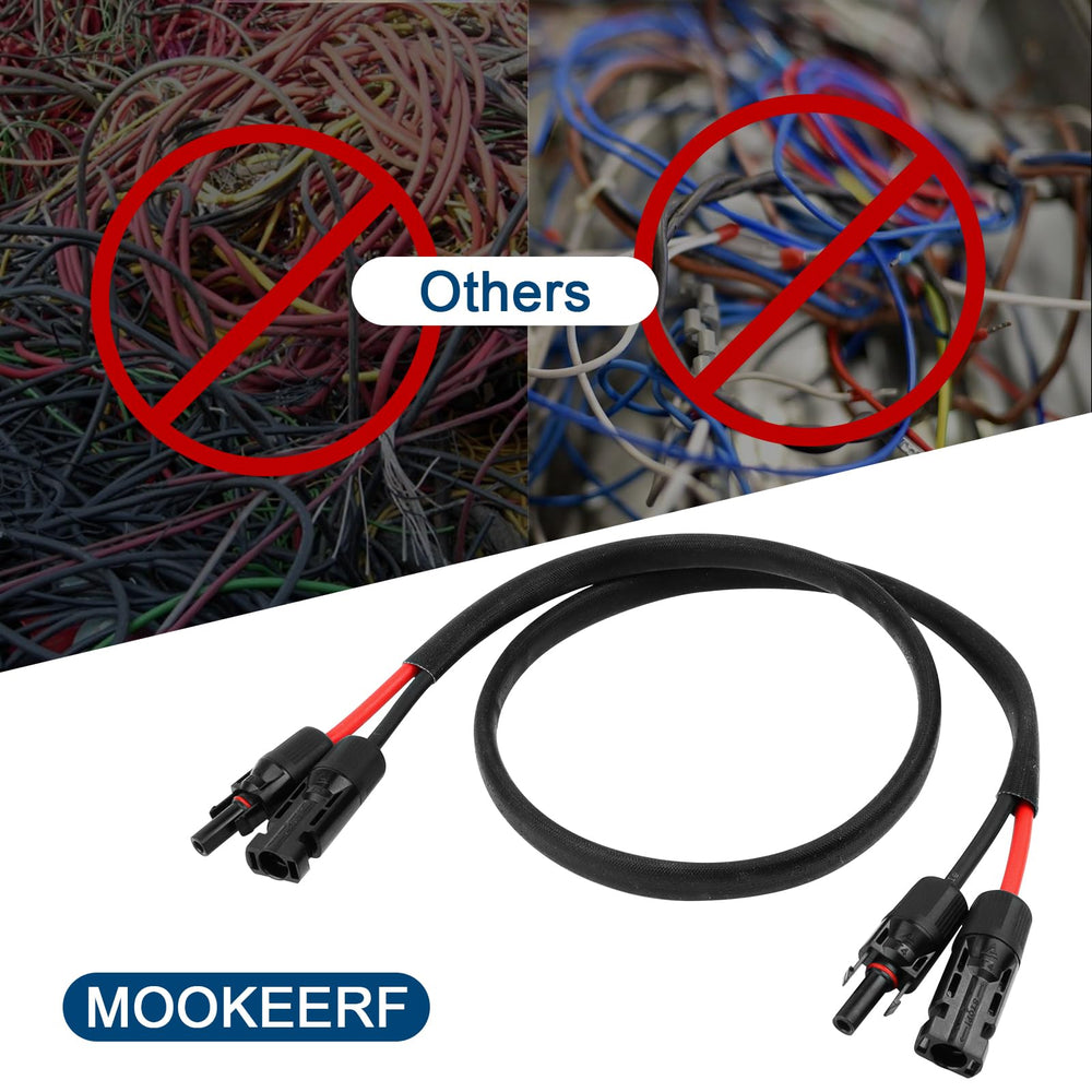 MOOKEERF flame‑retardant sleeving texture resisting abrasion and heat