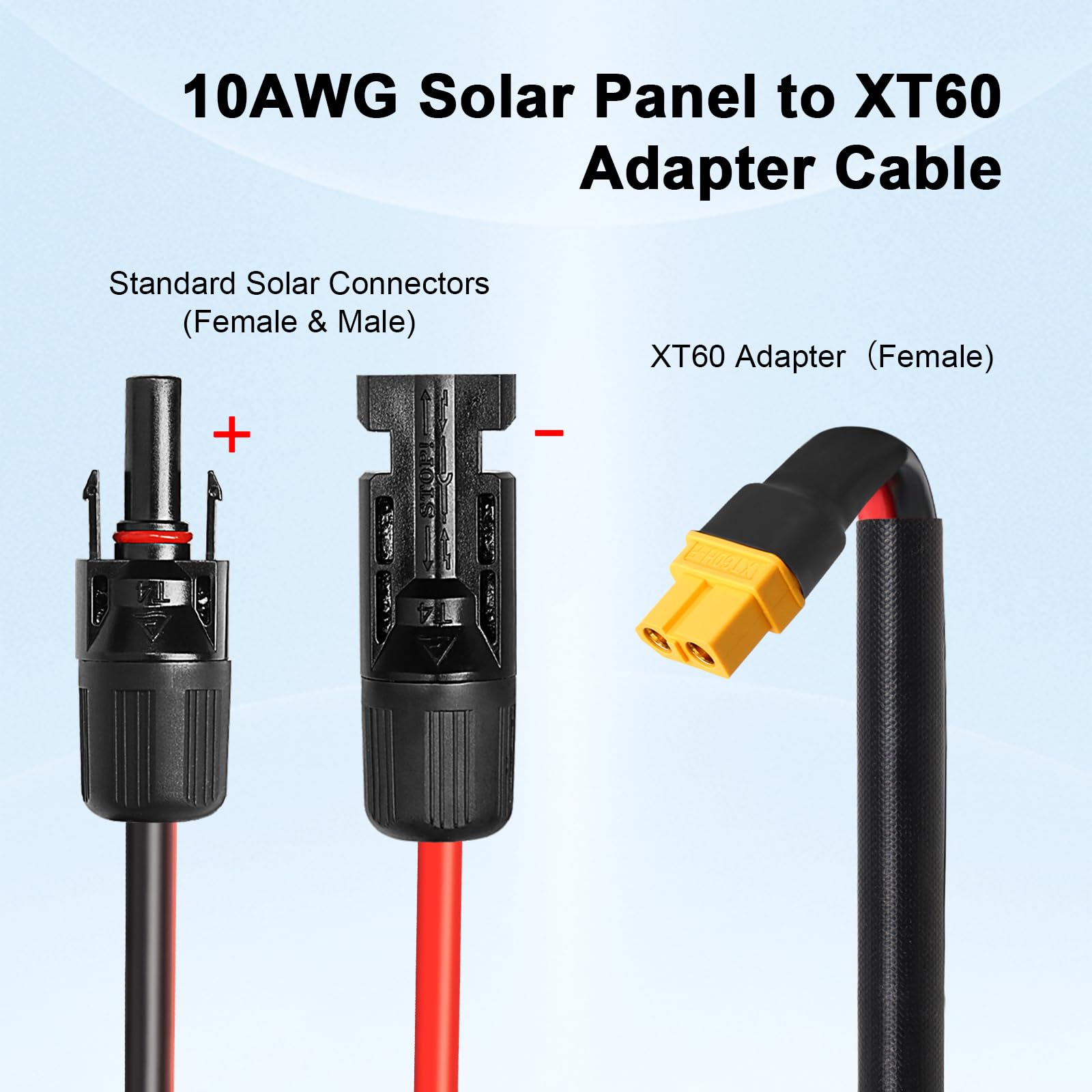 MOOKEERF XT60 connector close-up showing robust housing and secure contact reliability