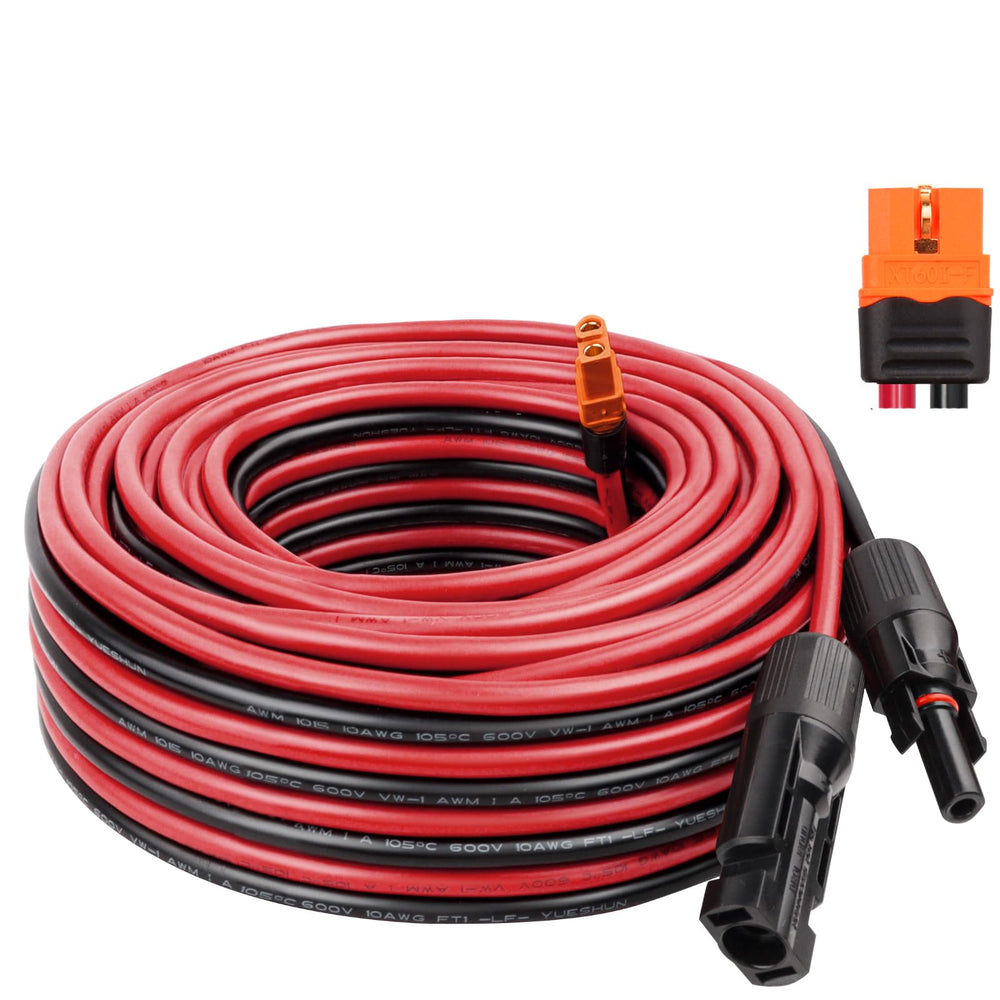 MOOKEERF front XT60i connector showing secure plug and reliable contact